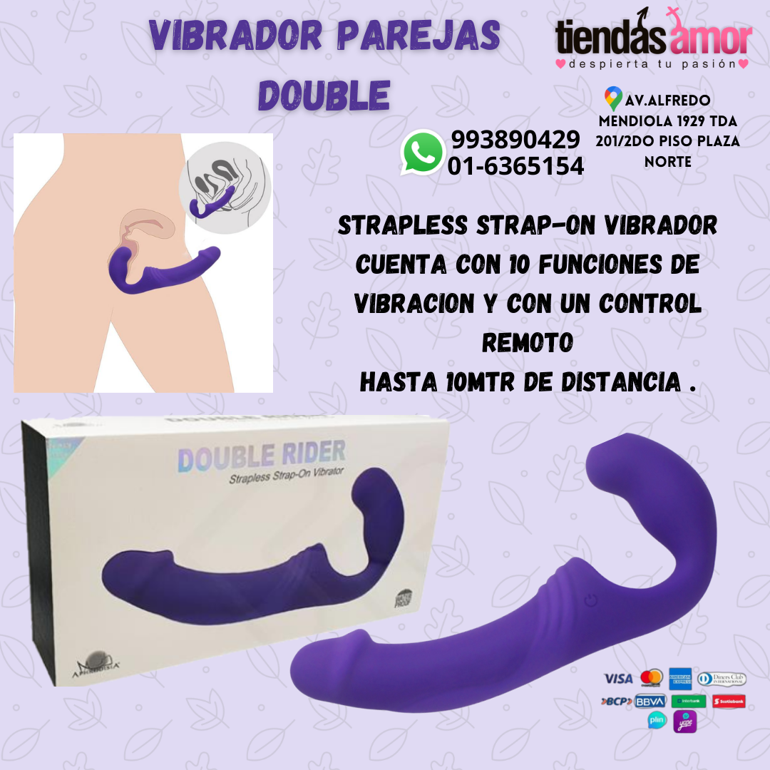 VIBRADOR PAREJAS DOUBLE